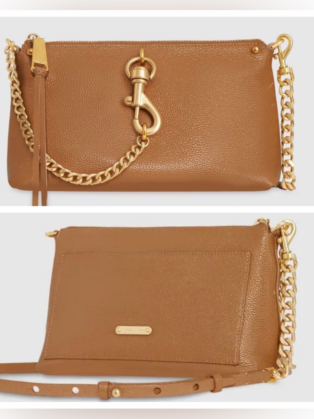 Rebecca Minkoff Megan Zipper Closure Crossbody Dune